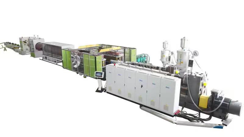 JWELL Horizontal high speed corrugated pipe production line 1